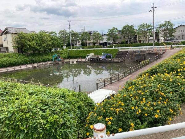 谷田町内調整池の画像