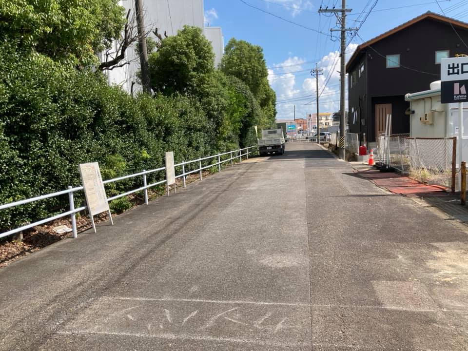 谷田町の資源ごみ集積所