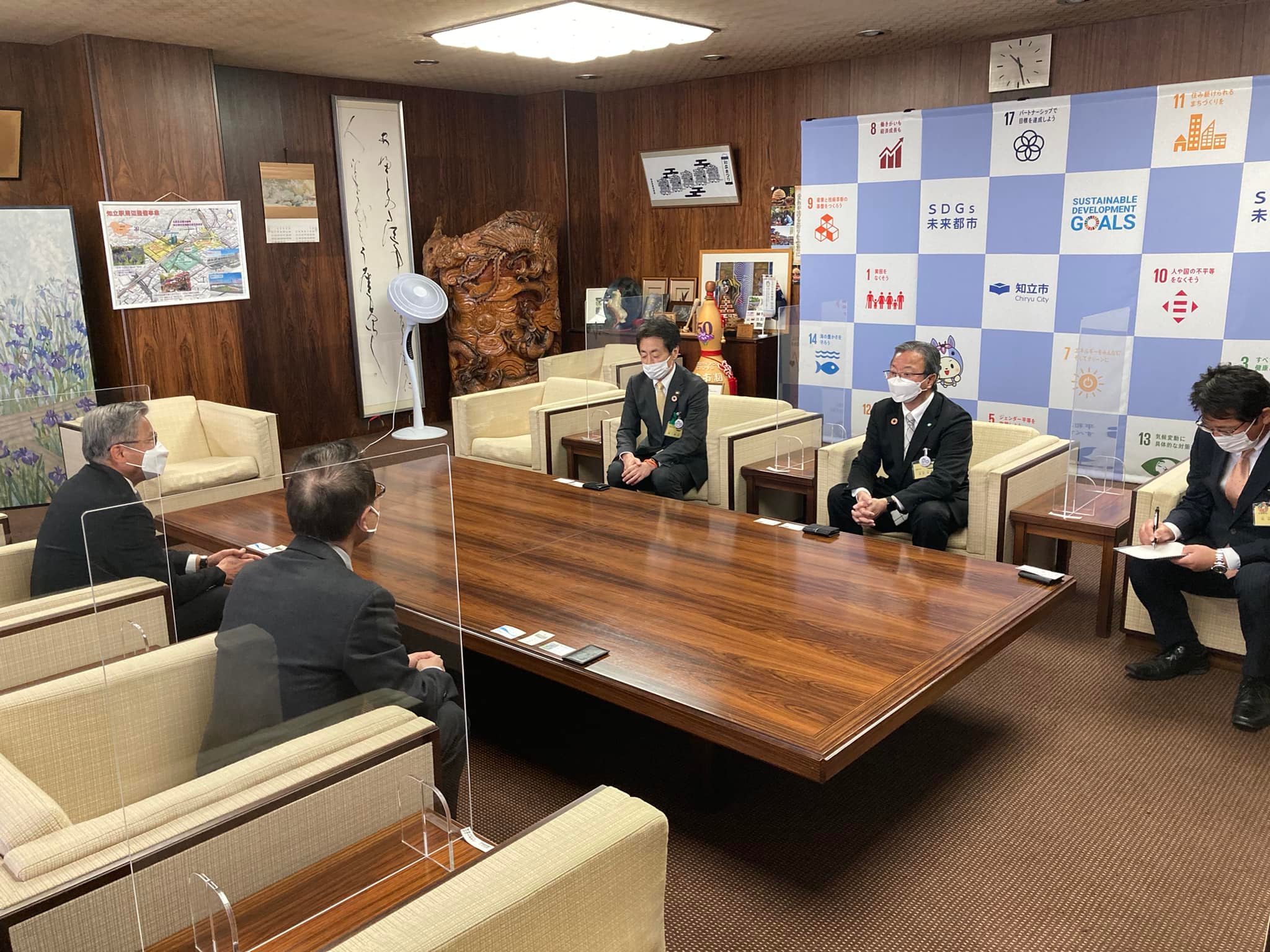 今年度の顔合わせと町内要望