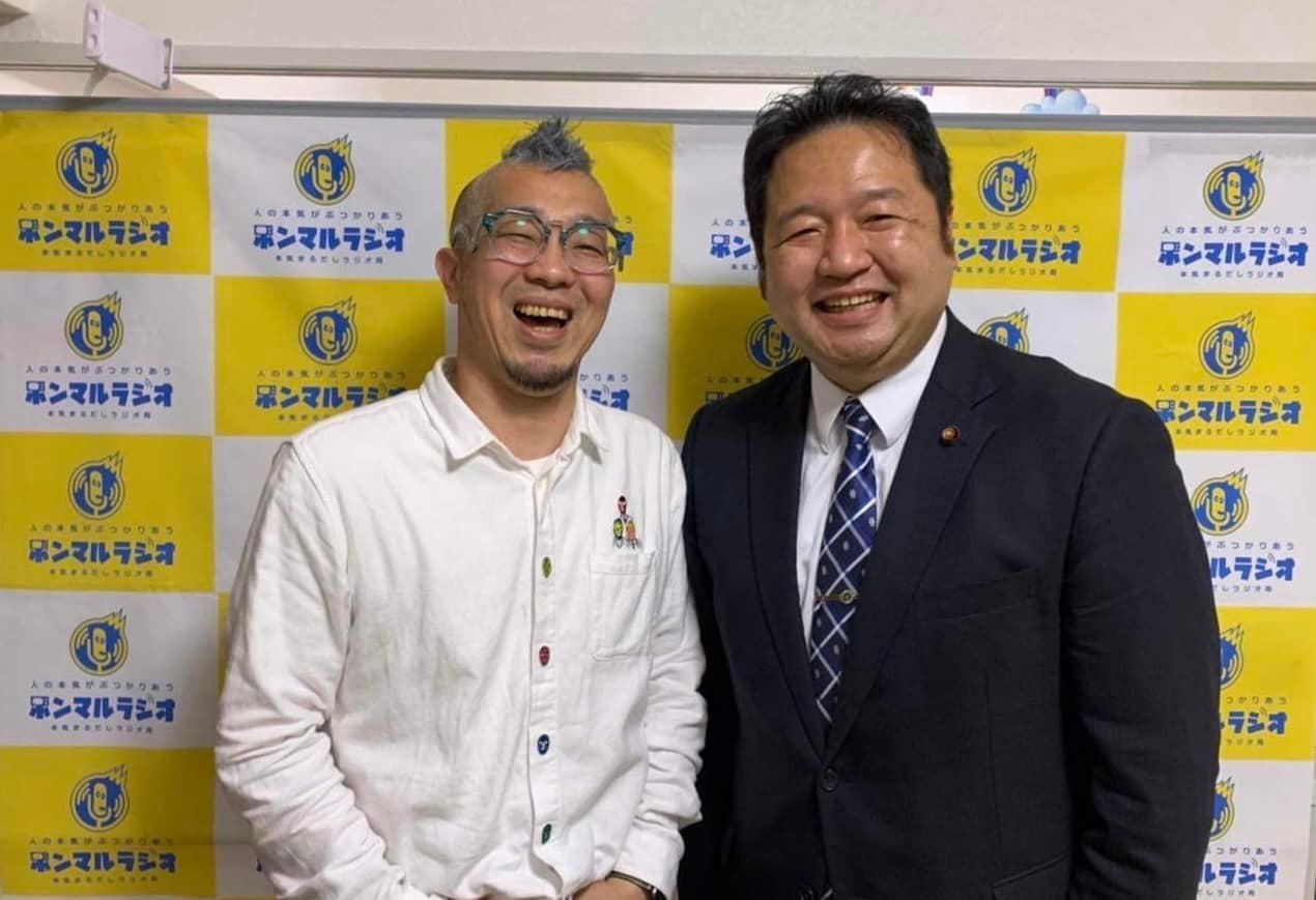 ラジオ番組収録に初参戦