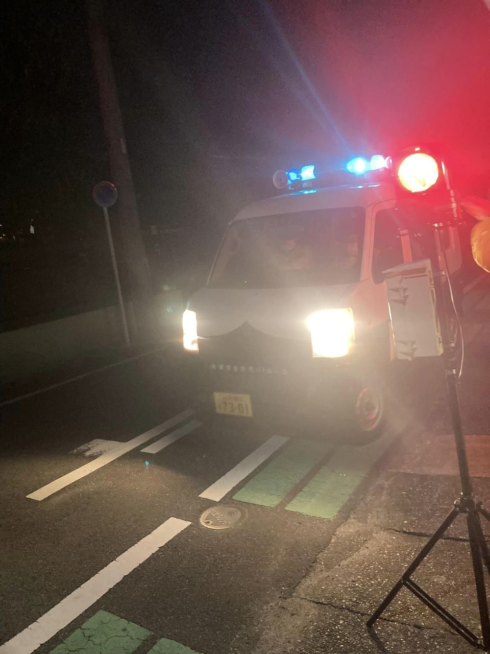 谷田町の年末特別パトロール