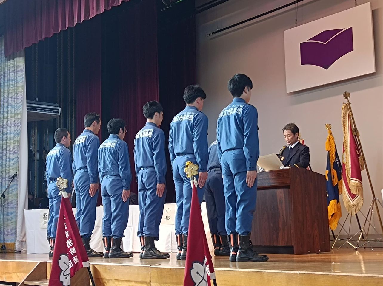令和5年度知立市消防団観閲式