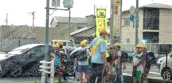 車内からでもわかるんだ