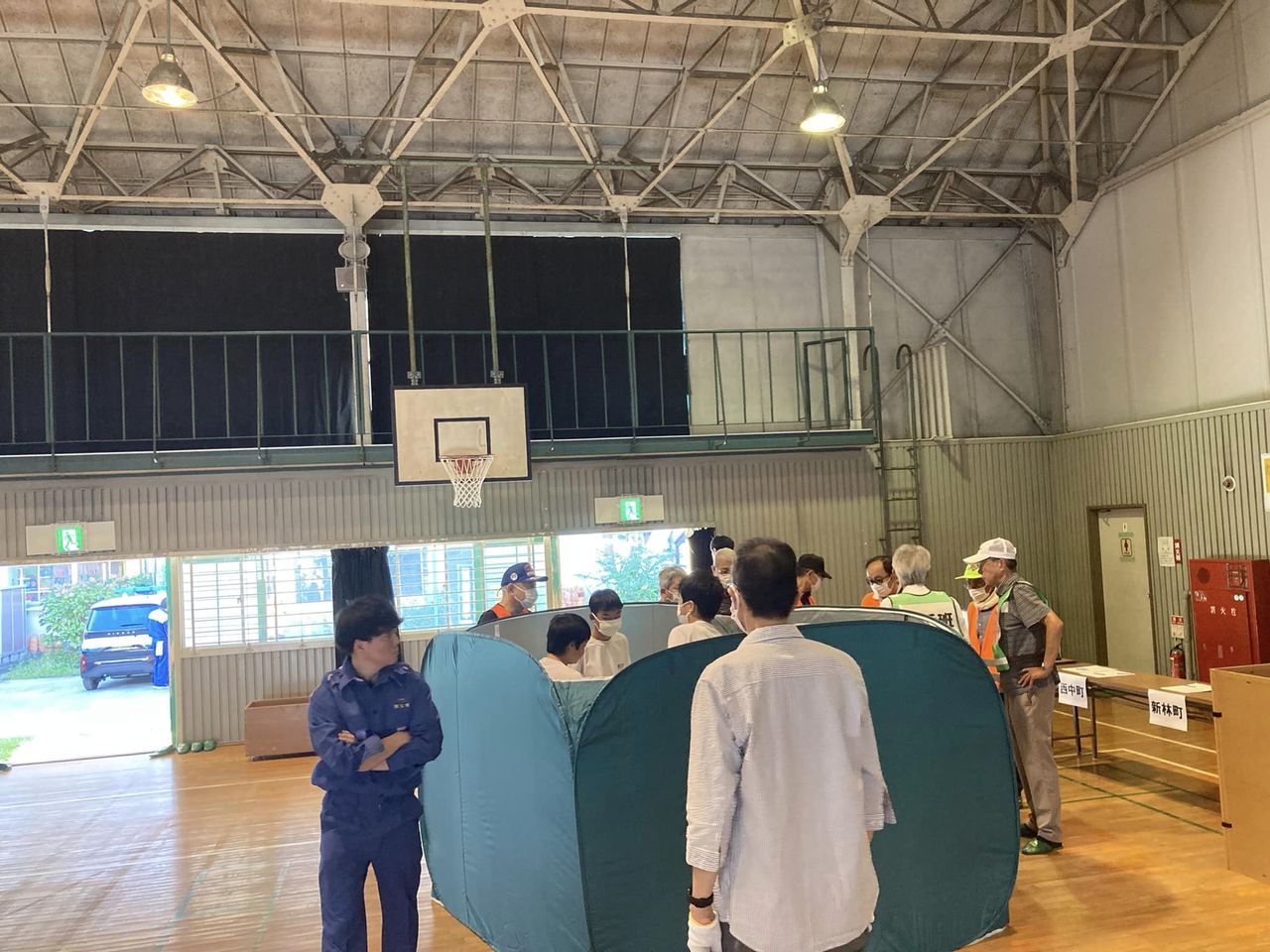 シナリオのない防災訓練