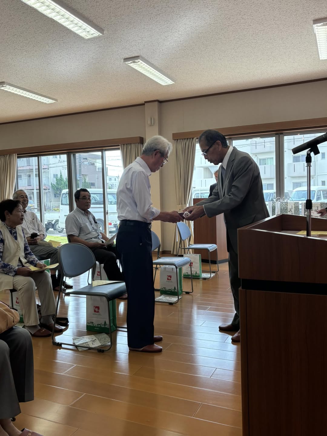 谷田町みゆき会「敬老会」にお招きいただきました